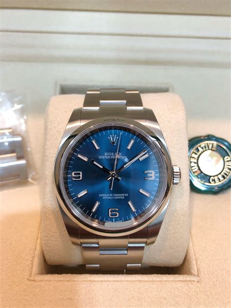 rolex oyster perpetual 36 blue price|Rolex Oyster Perpetual date 36mm.